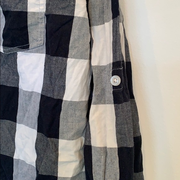 black white gray flannel - Picture 4 of 5